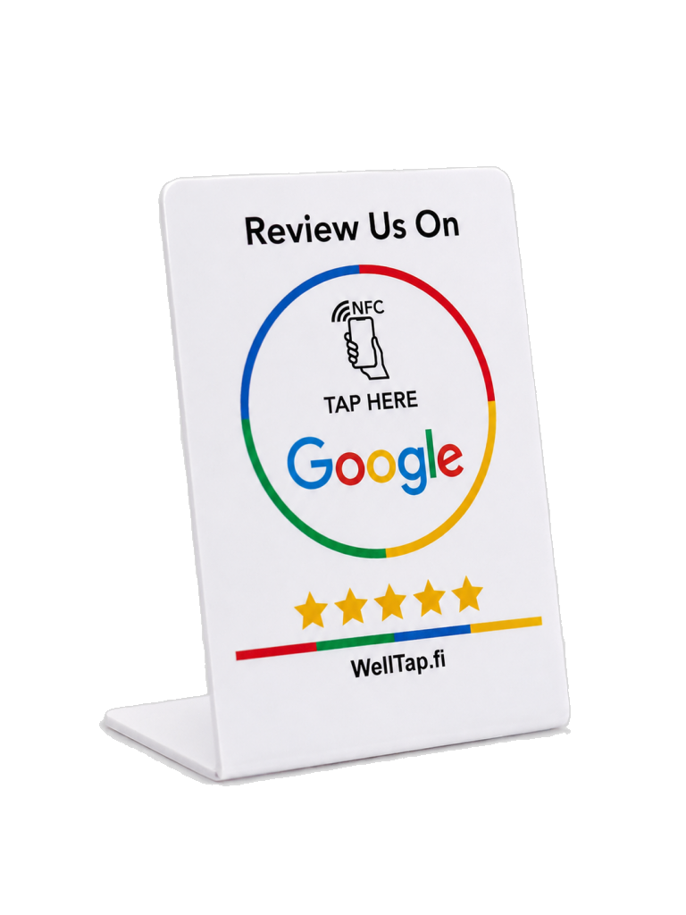 Google Review Stand
